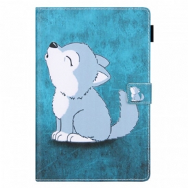 Custodia in pelle Samsung Galaxy Tab A8 (2021) Cucciolo