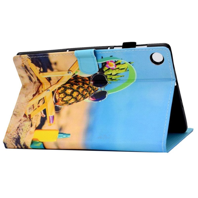 Custodia in pelle Samsung Galaxy Tab A8 (2021) Divertimento In Spiaggia