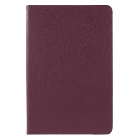 Custodia in pelle Samsung Galaxy Tab A8 (2021) Ecopelle Litchi Rotante A 360°