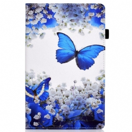 Custodia in pelle Samsung Galaxy Tab A8 (2021) Farfalle Incantate