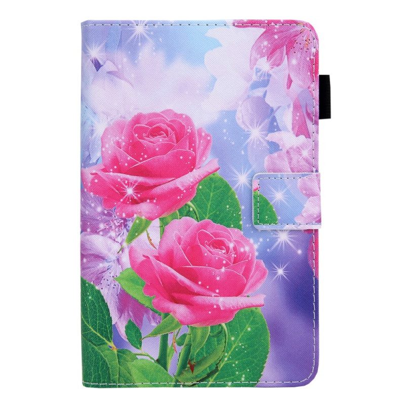 Custodia in pelle Samsung Galaxy Tab A8 (2021) Fiori Da Sogno
