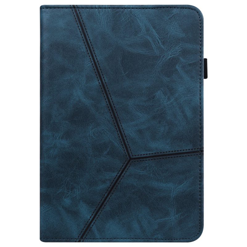 Custodia in pelle Samsung Galaxy Tab A8 (2021) Forme Geometriche