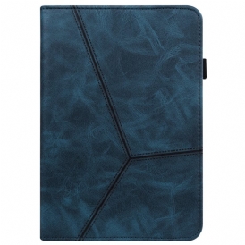 Custodia in pelle Samsung Galaxy Tab A8 (2021) Forme Geometriche