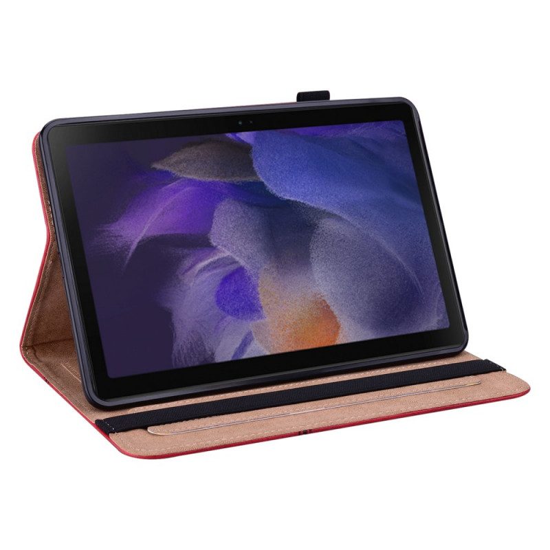 Custodia in pelle Samsung Galaxy Tab A8 (2021) Forme Geometriche
