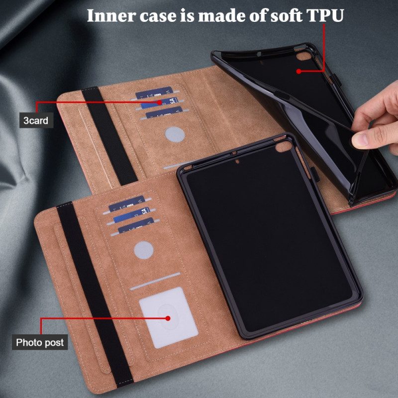 Custodia in pelle Samsung Galaxy Tab A8 (2021) Forme Geometriche