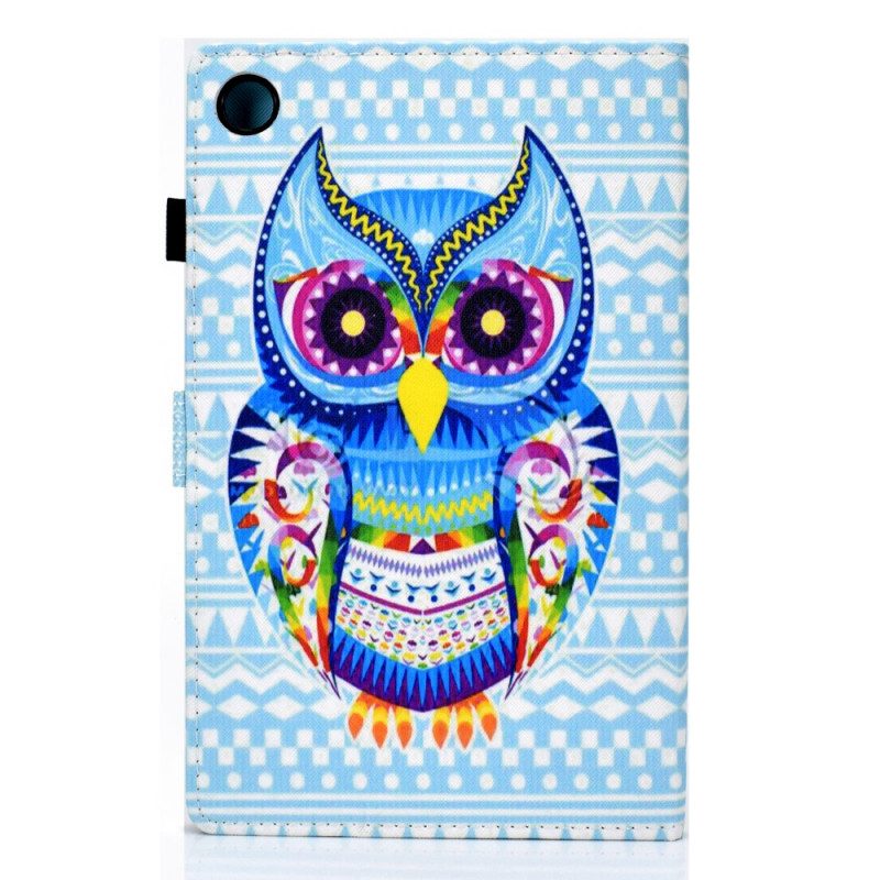 Custodia in pelle Samsung Galaxy Tab A8 (2021) Gufo Tribale
