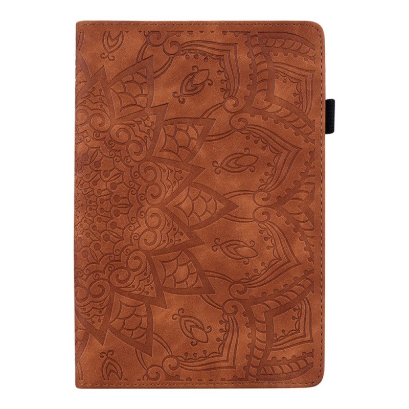 Custodia in pelle Samsung Galaxy Tab A8 (2021) Mandala