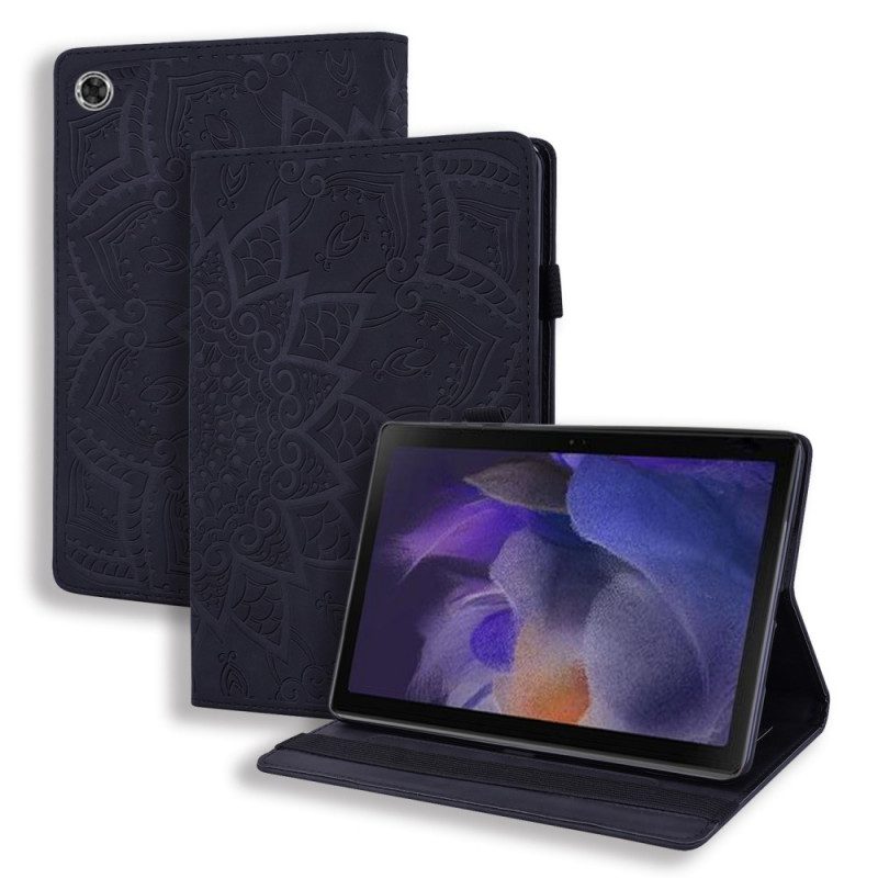 Custodia in pelle Samsung Galaxy Tab A8 (2021) Mandala