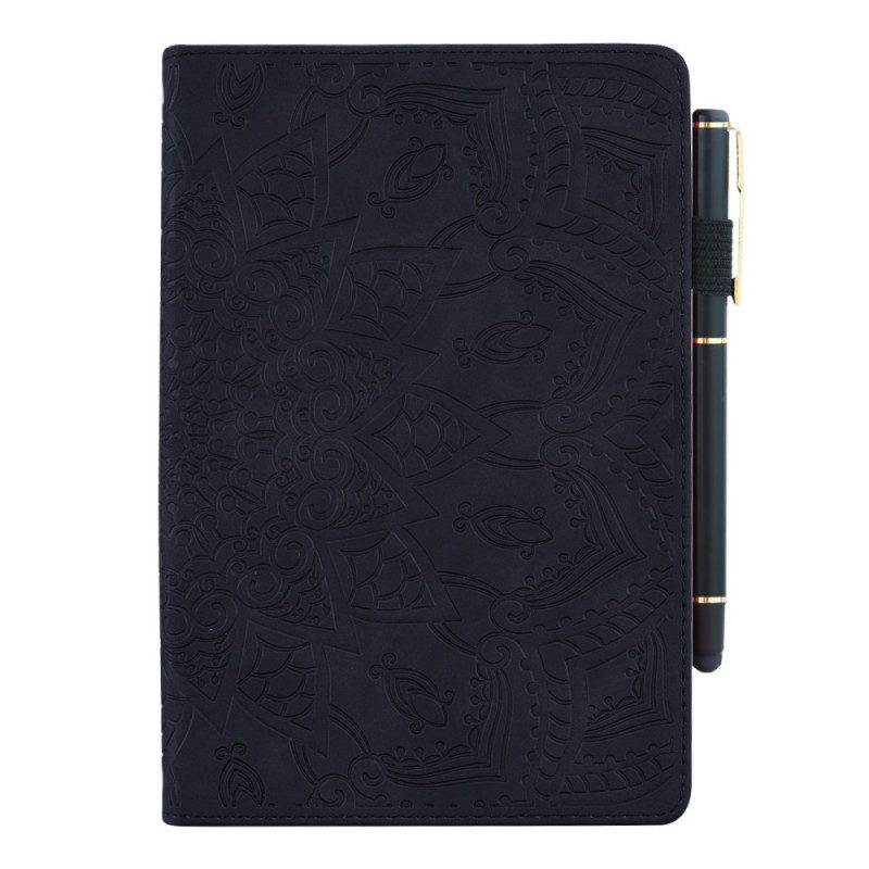 Custodia in pelle Samsung Galaxy Tab A8 (2021) Mandala
