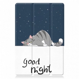 Custodia Samsung Galaxy Tab A8 (2021) Gatto Addormentato Potenziato