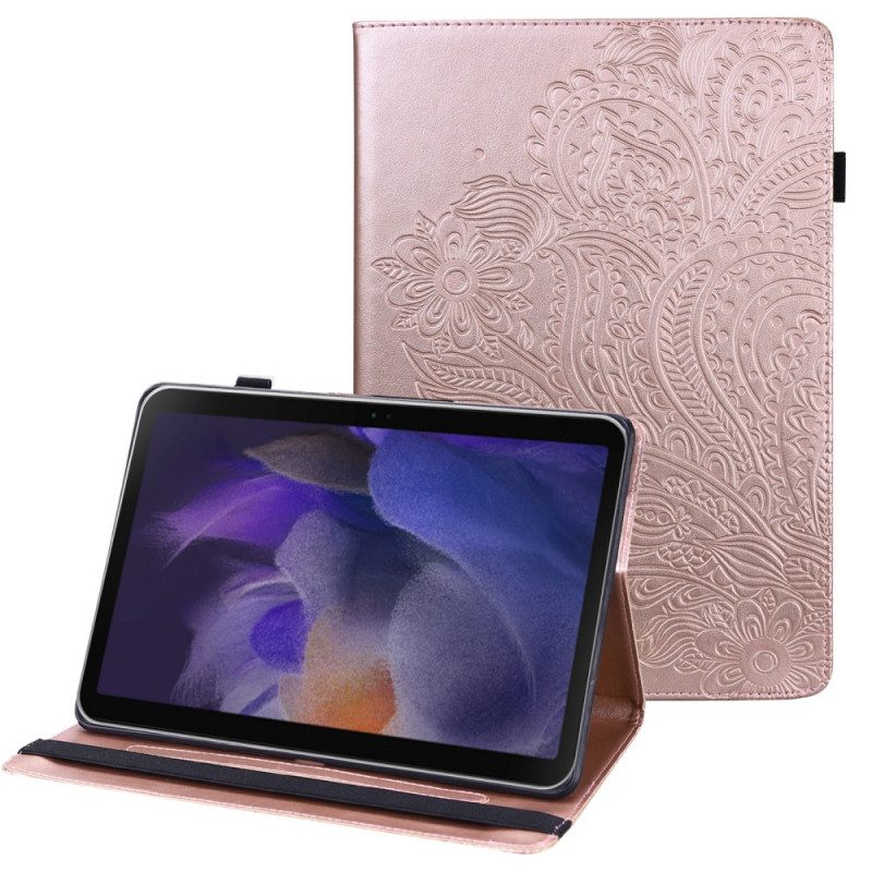 Folio Cover Samsung Galaxy Tab A8 (2021) Fiore Stilizzato