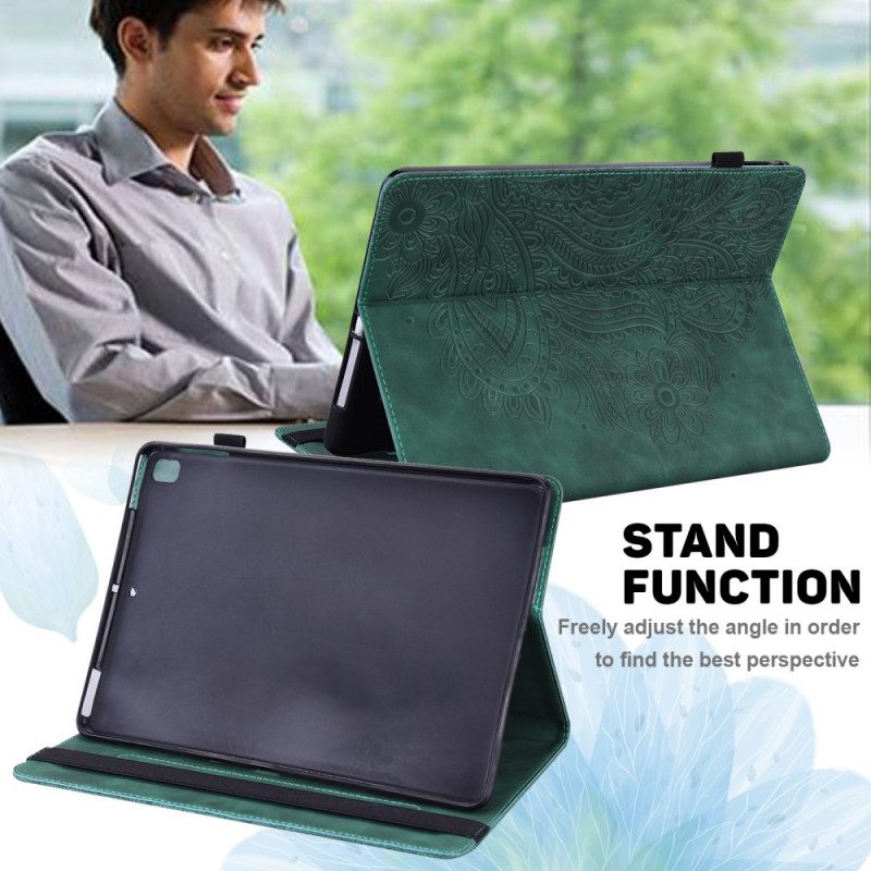 Folio Cover Samsung Galaxy Tab A8 (2021) Fiore Stilizzato