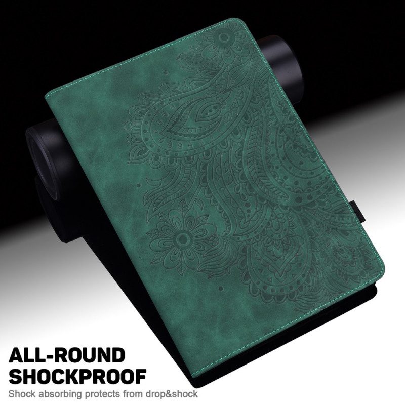 Folio Cover Samsung Galaxy Tab A8 (2021) Fiore Stilizzato