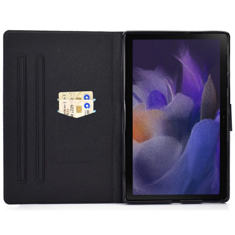 Folio Cover Samsung Galaxy Tab A8 (2021) Gatto Da Discoteca