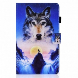 Folio Cover Samsung Galaxy Tab A8 (2021) Lupo Di Montagna