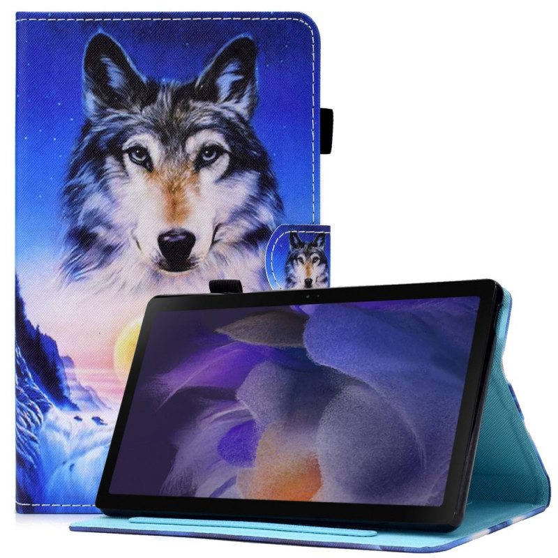 Folio Cover Samsung Galaxy Tab A8 (2021) Lupo Di Montagna