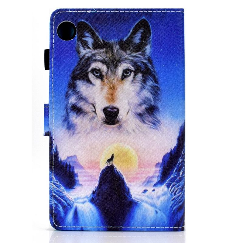 Folio Cover Samsung Galaxy Tab A8 (2021) Lupo Di Montagna