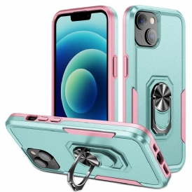 Cover iPhone 15 Plus Anello Di Supporto Bicolore