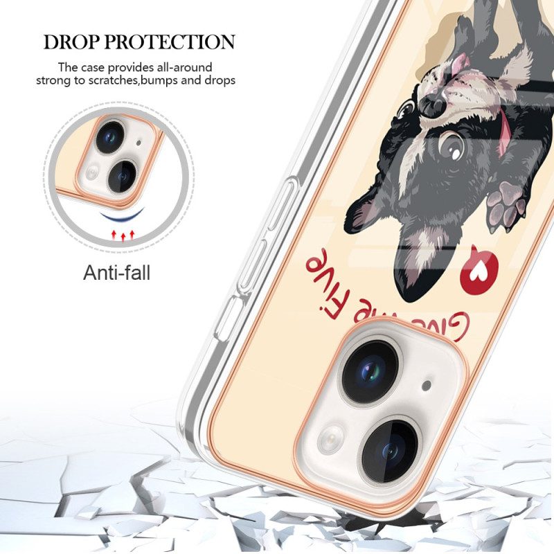 Cover iPhone 15 Plus Dammi Il Cinque