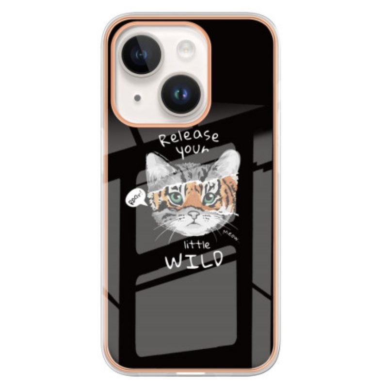 Cover iPhone 15 Plus Gatto/tigre