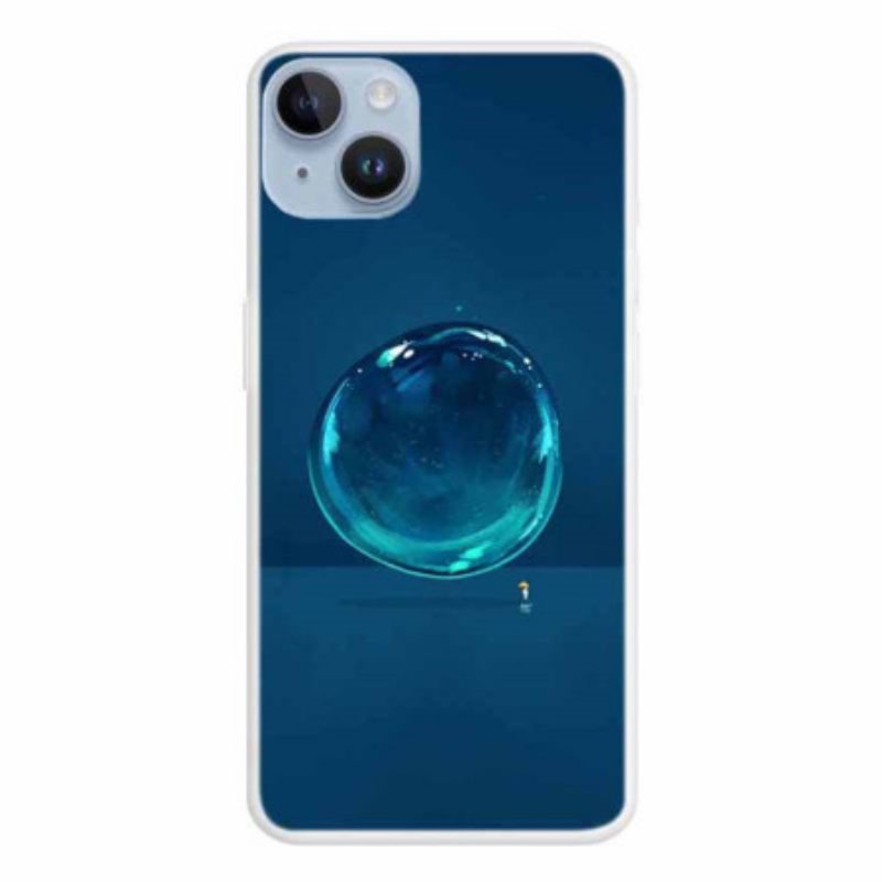 Cover iPhone 15 Plus Goccia D'acqua