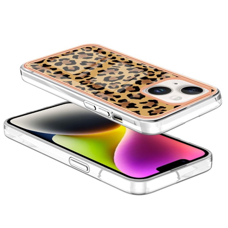 Cover iPhone 15 Plus Leopardo