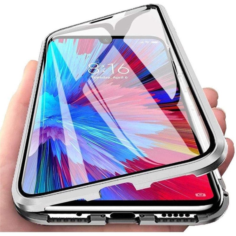 Cover iPhone 15 Plus Telaio Anteriore E Posteriore In Vetro Temperato In Metallo