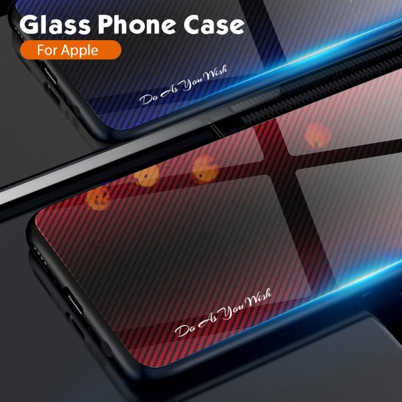 Cover iPhone 15 Plus Vetro Temperato In Fibra Di Carbonio