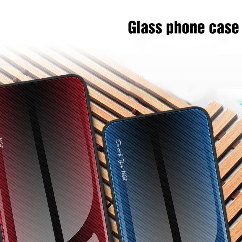 Cover iPhone 15 Plus Vetro Temperato In Fibra Di Carbonio