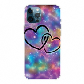 Cover iPhone 13 Pro Max Cuori Incatenati