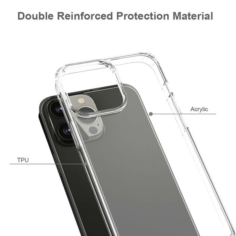 Cover iPhone 13 Pro Max Ibrido Trasparente