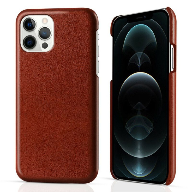 Cover iPhone 13 Pro Max Ksq Effetto Pelle