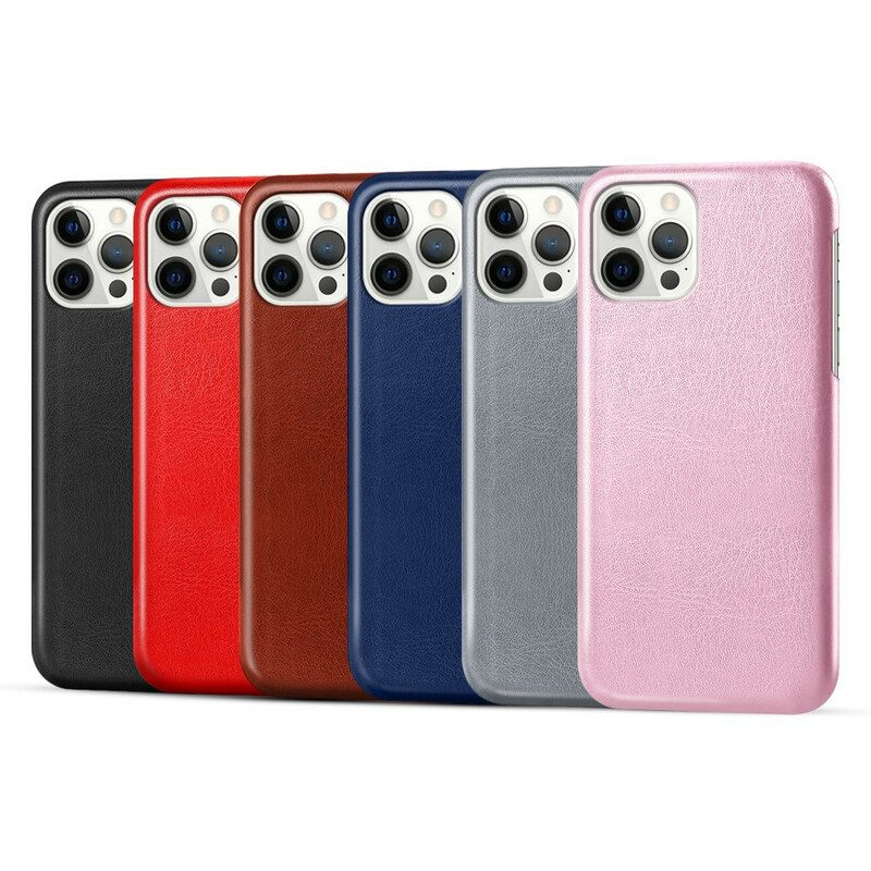 Cover iPhone 13 Pro Max Ksq Effetto Pelle