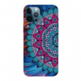 Cover iPhone 13 Pro Max Mandala Colorato