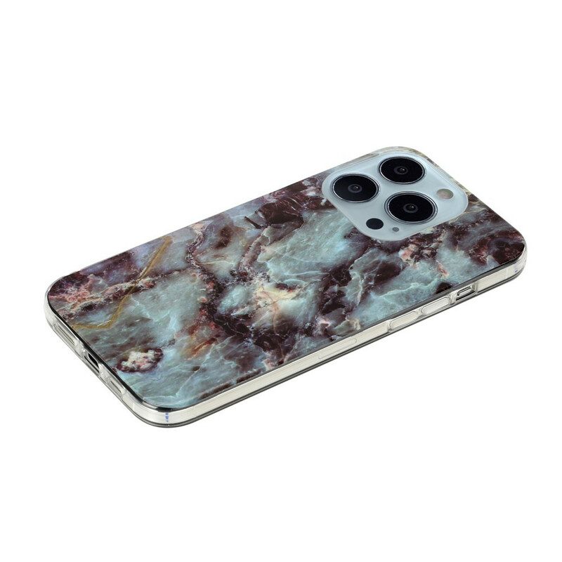 Cover iPhone 13 Pro Max Marmo Semplificato