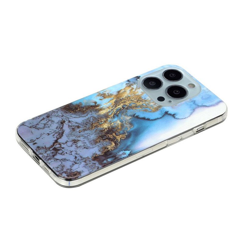 Cover iPhone 13 Pro Max Marmo Semplificato