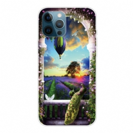 Cover iPhone 13 Pro Max Mongolfiera Flessibile