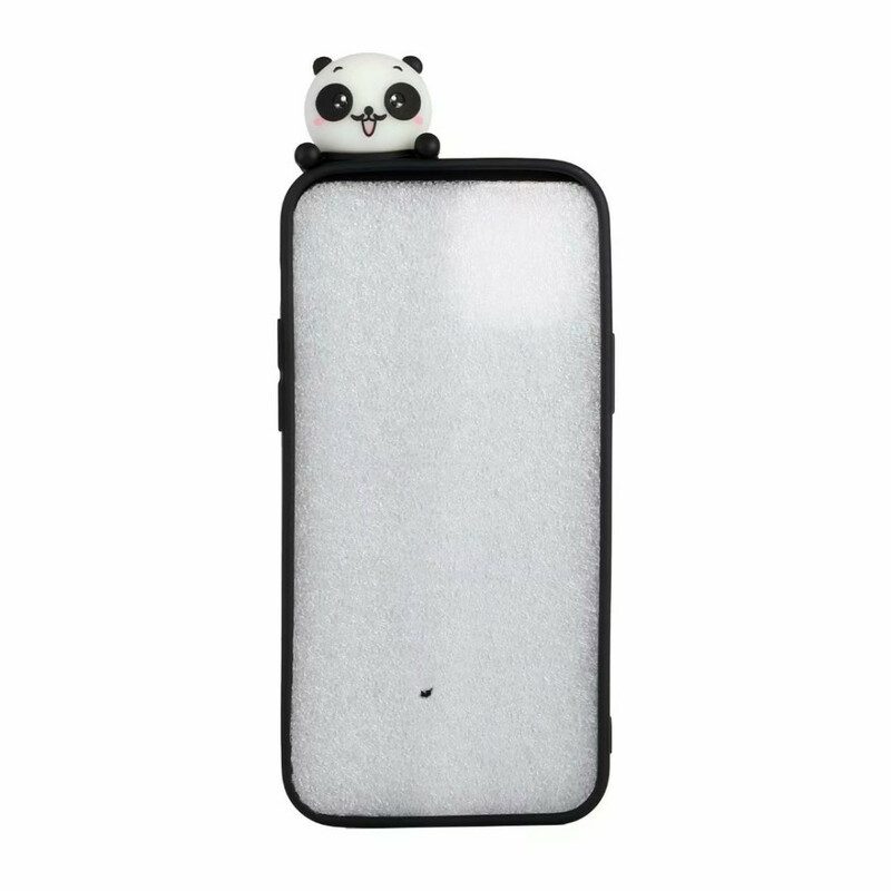 Cover iPhone 13 Pro Max Panda 3d Su Bambù