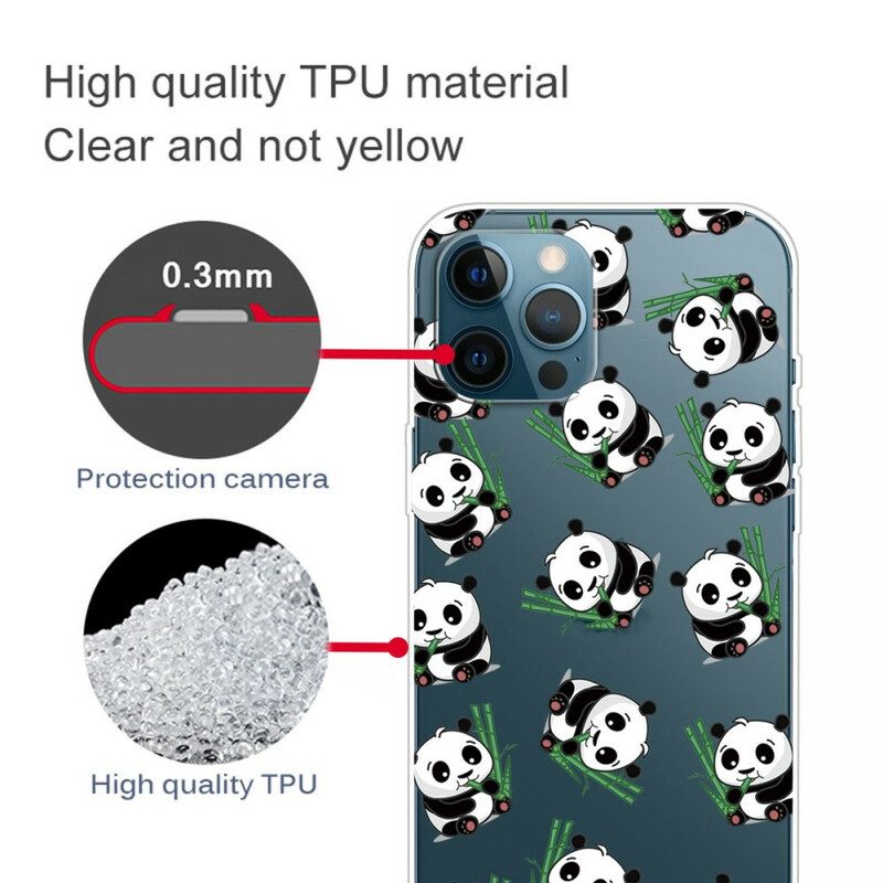 Cover iPhone 13 Pro Max Piccoli Panda