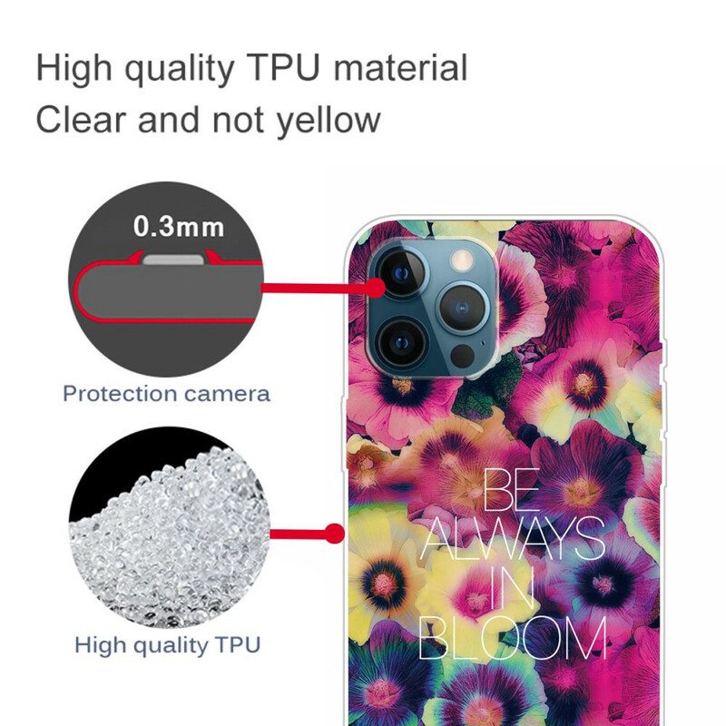 Cover iPhone 13 Pro Max Sii Sempre In Fiore