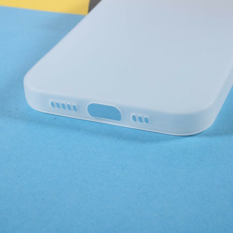 Cover iPhone 13 Pro Max Silicone Flessibile Opaco
