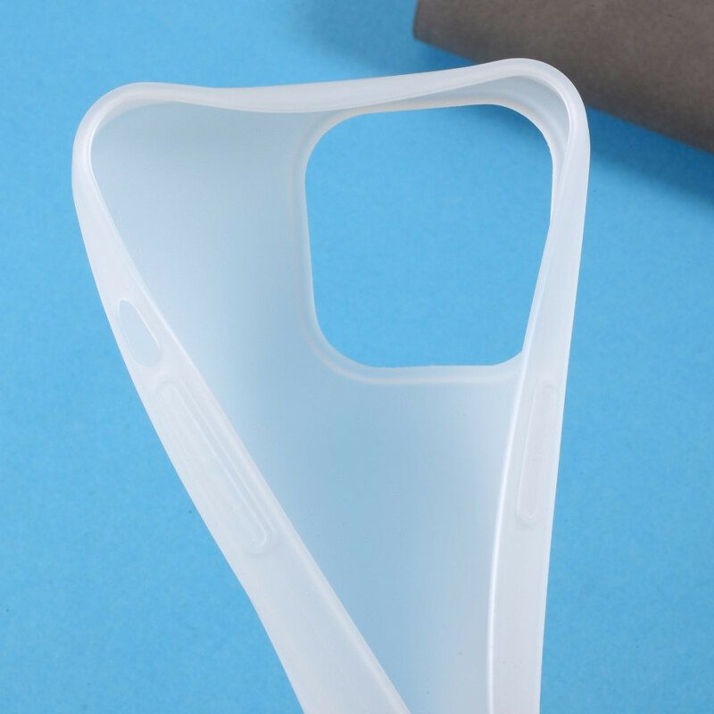 Cover iPhone 13 Pro Max Silicone Flessibile Opaco