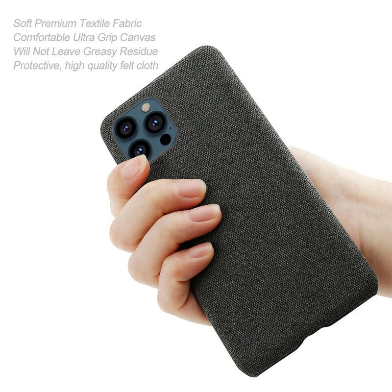Cover iPhone 13 Pro Max Tessuto Ksq Chic