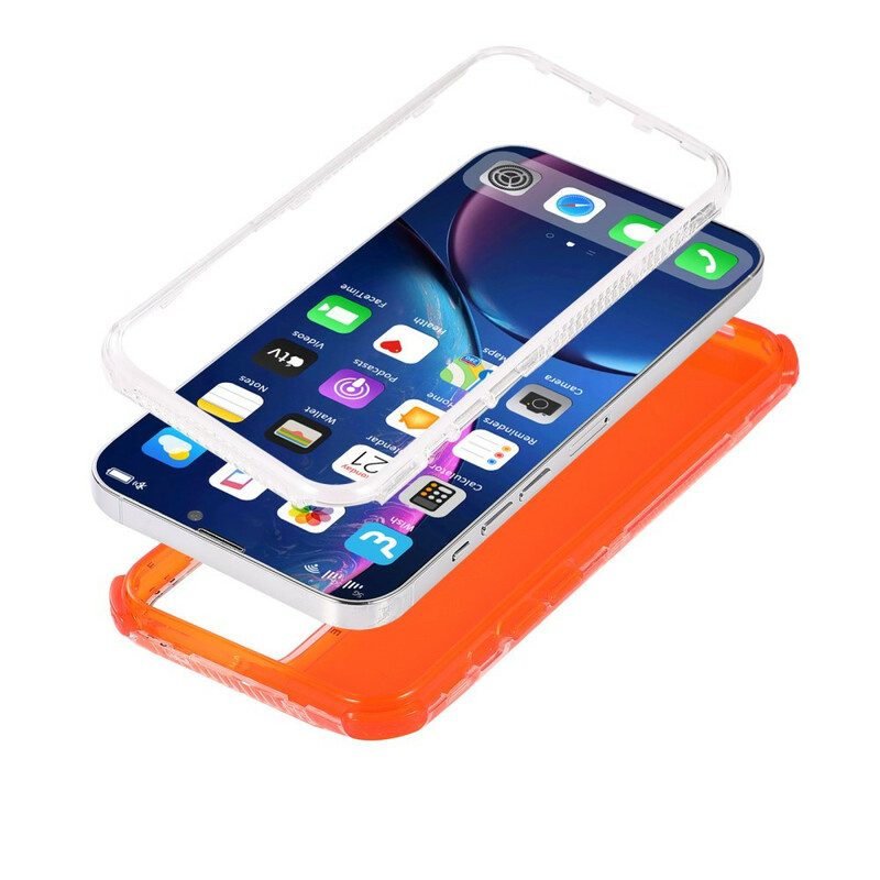 Cover iPhone 13 Pro Max Trasparente Colorato
