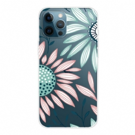 Cover iPhone 13 Pro Max Un Fiore Trasparente