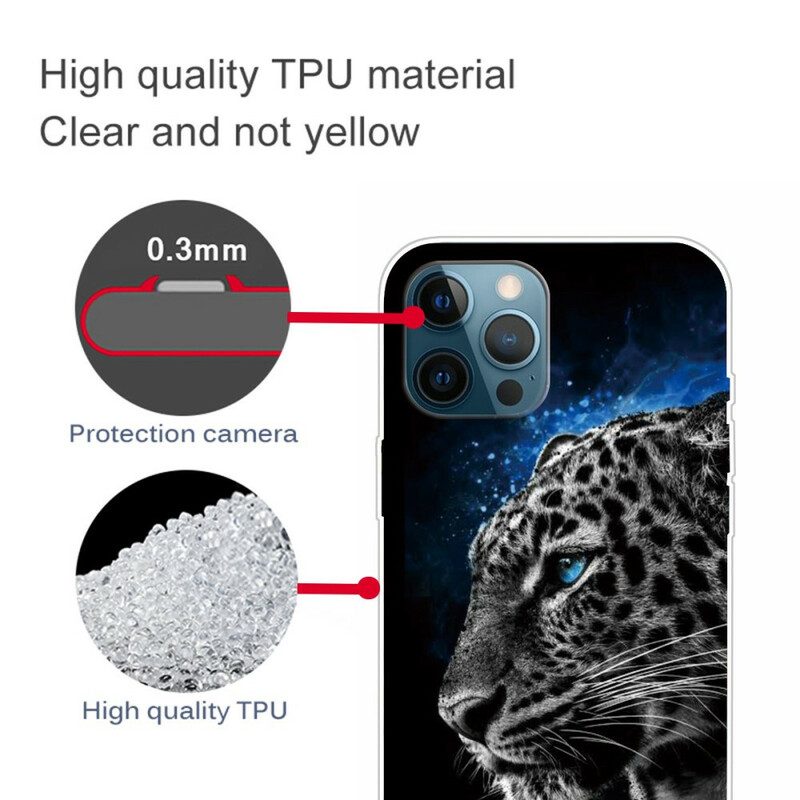 Cover iPhone 13 Pro Max Volto Felino