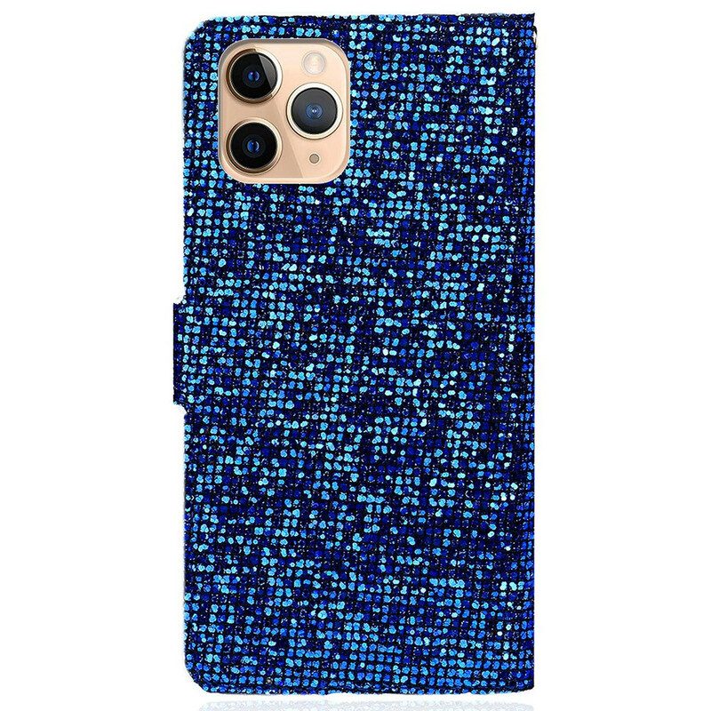 Custodia A Portafoglio iPhone 13 Pro Max Design A S Con Paillettes