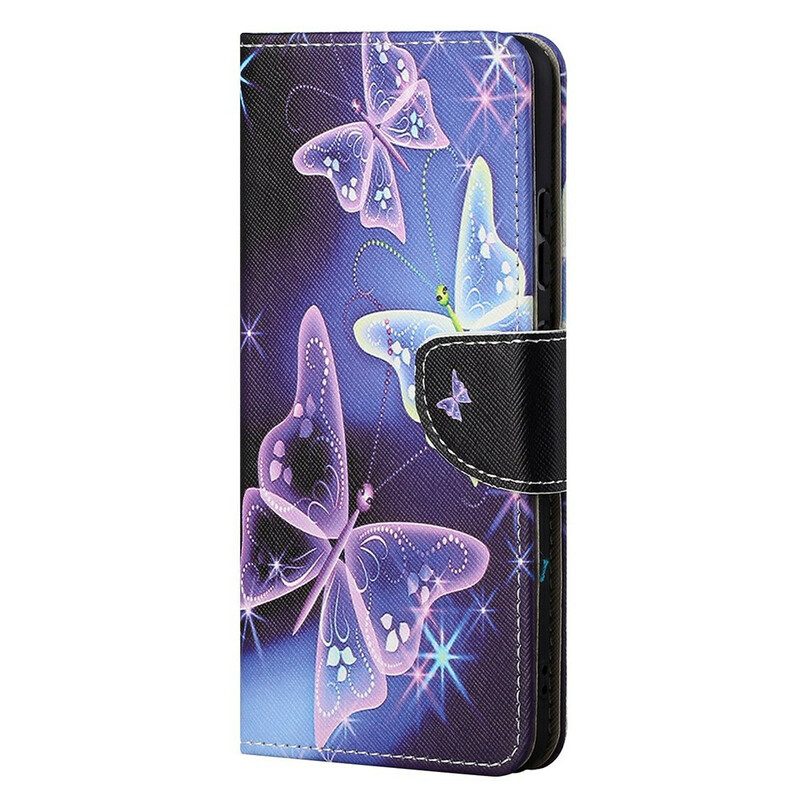Folio Cover iPhone 13 Pro Max Farfalle Moderne