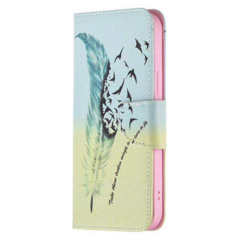 Folio Cover iPhone 13 Pro Max Impara A Volare