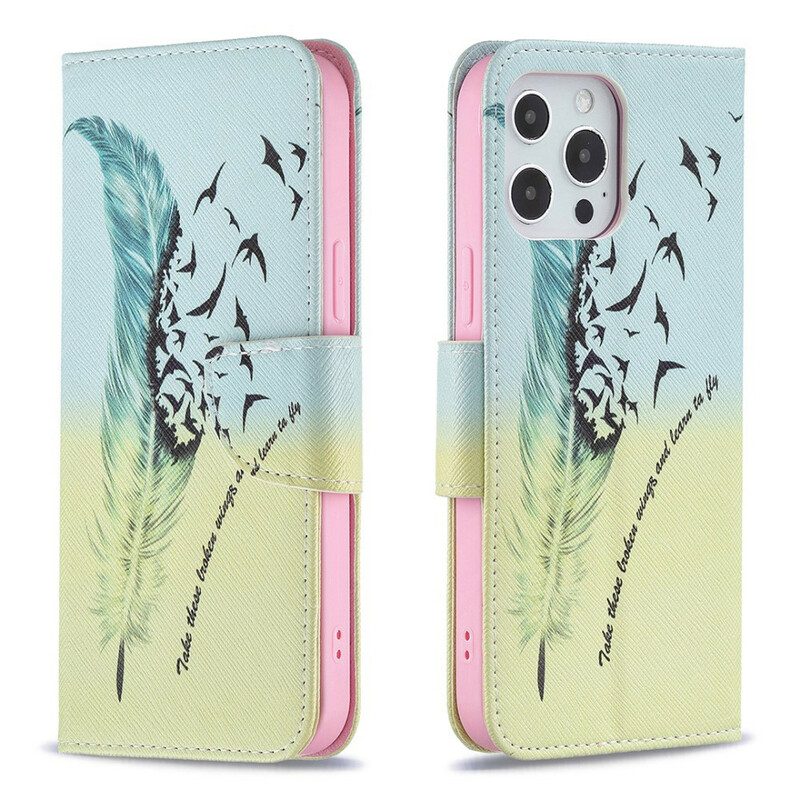 Folio Cover iPhone 13 Pro Max Impara A Volare